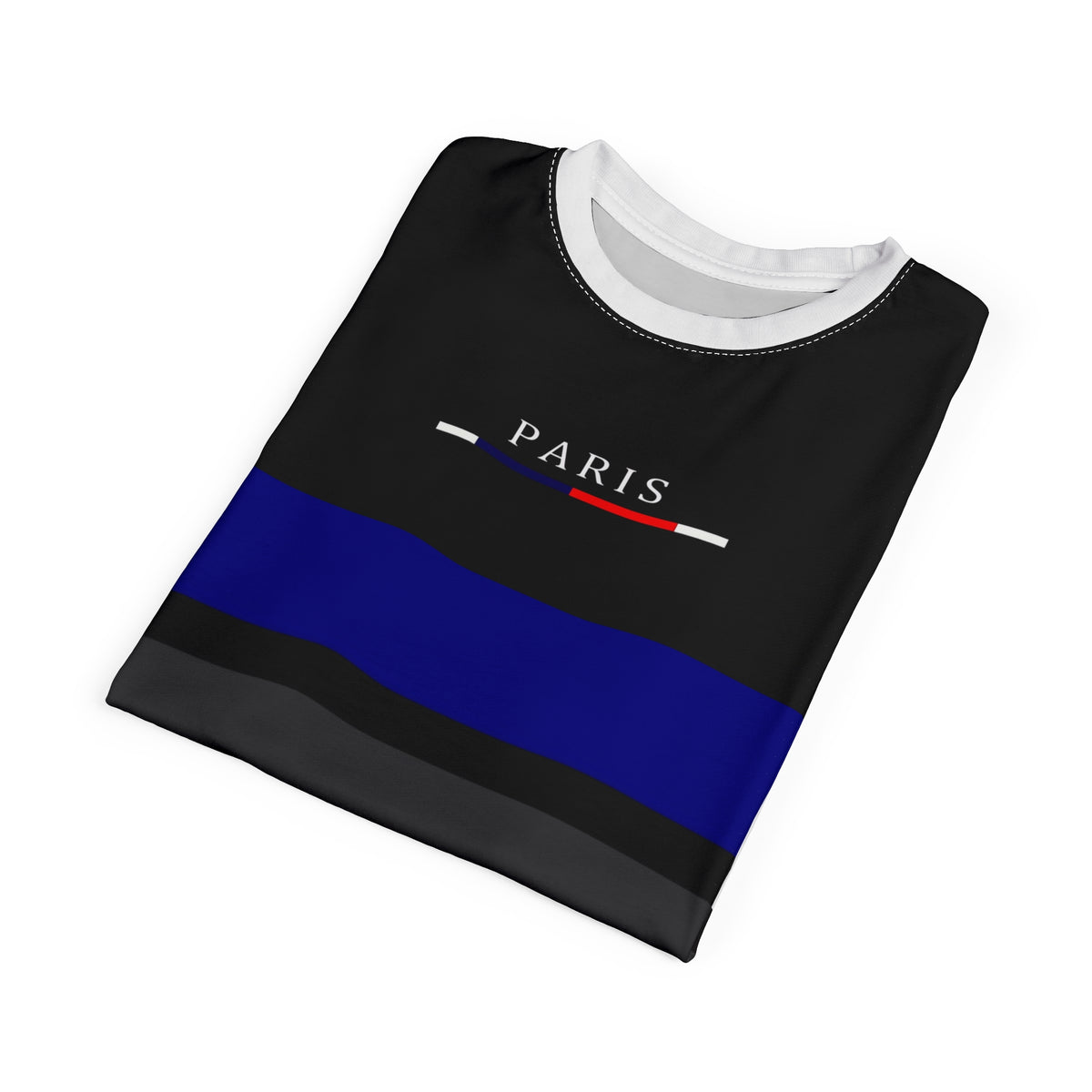Paris Stripe Cut & Sew Tee