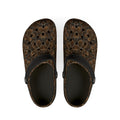 Floral Brown EVA Foam Clogs – Comfortable Slip-On Luxury Shoes